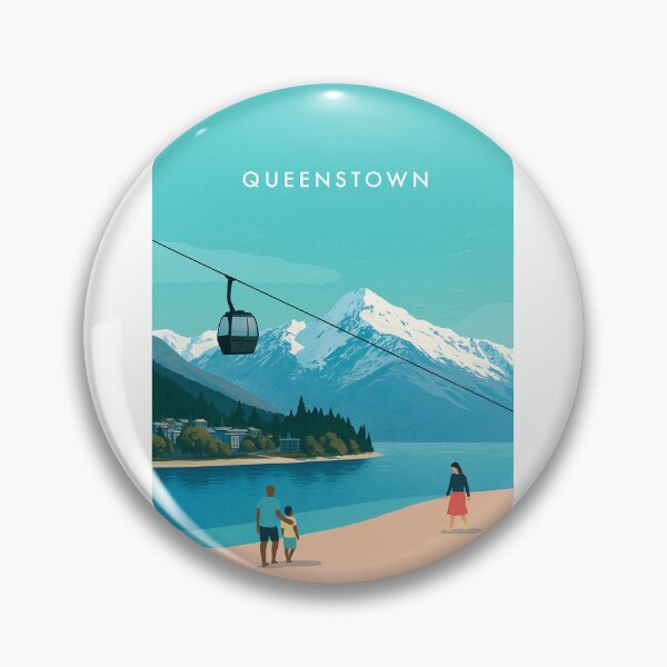 Item preview, The Remarkables and Lake Wakatipu from Queenstown designed and sold by Aryabek.