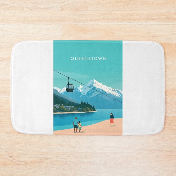 Item preview, The Remarkables and Lake Wakatipu from Queenstown designed and sold by Aryabek.