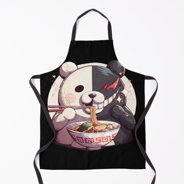 Item preview, Monokuma Danganronpa Anime Kawaii Chibi Ramen Mischief Noodles designed and sold by Raslbazola.