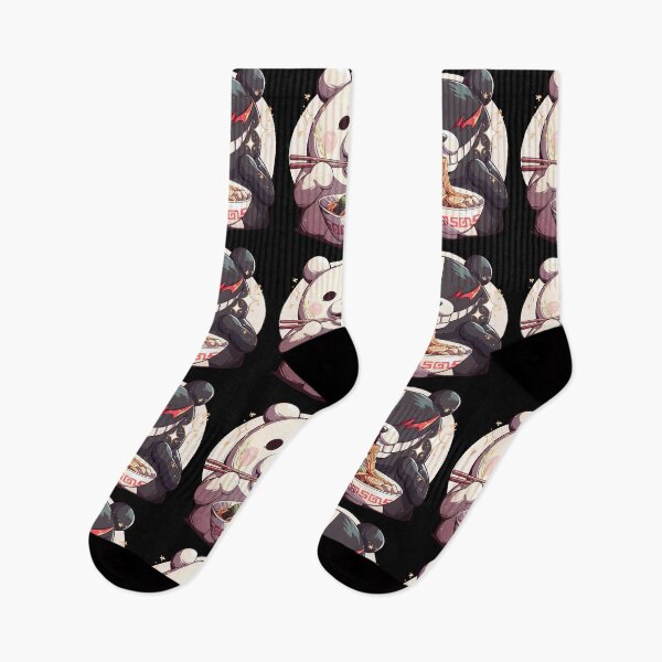 Item preview, Monokuma Danganronpa Anime Kawaii Chibi Ramen Mischief Noodles designed and sold by Raslbazola.