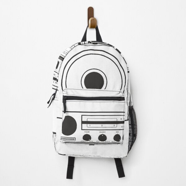 Item preview, oldschool Radio vitage, 90s style, boombox, clasic cassette 80s designed and sold by infografikapp.