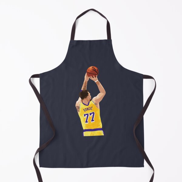 Item preview, Luka Doncic Shot Above Waist Yellow Qiangy designed and sold by qiangdade.