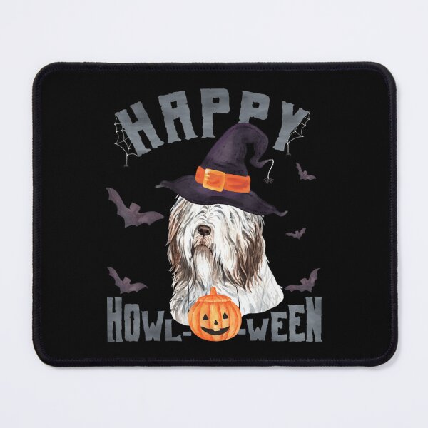 Item preview, Happy Howloween Bearded Collie Dog Pun Halloween Costume Sticker designed and sold by hieuhieuquan.