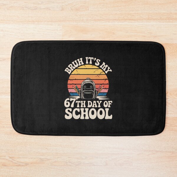 Item preview, Funny Bruh 67Th Day Of School Outfit Kids Teachers 67 Meme designed and sold by grumpzara.
