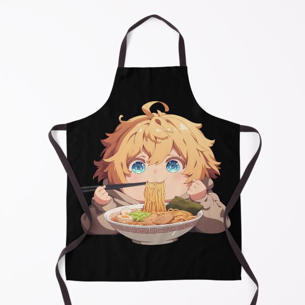 Item preview, End Mikaela Hyakuya Owari No Seraph Anime Kawaii Chibi Ramen Blonde designed and sold by Raslbazola.