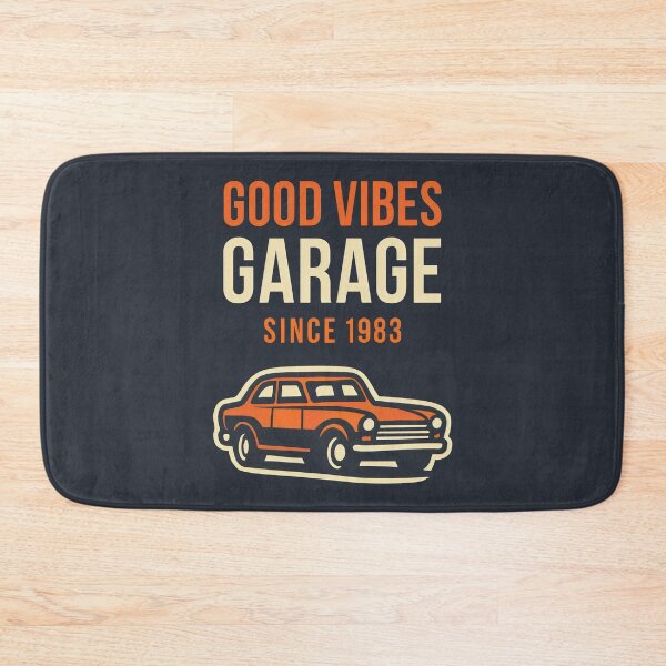 Item preview, Good Vibes Garage Classic Car Retro Design Since 1983 designed and sold by SplashTastic.
