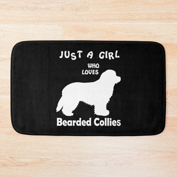 Item preview, Just a Girl Who Loves Bearded Collies   designed and sold by hieuhieuquan.