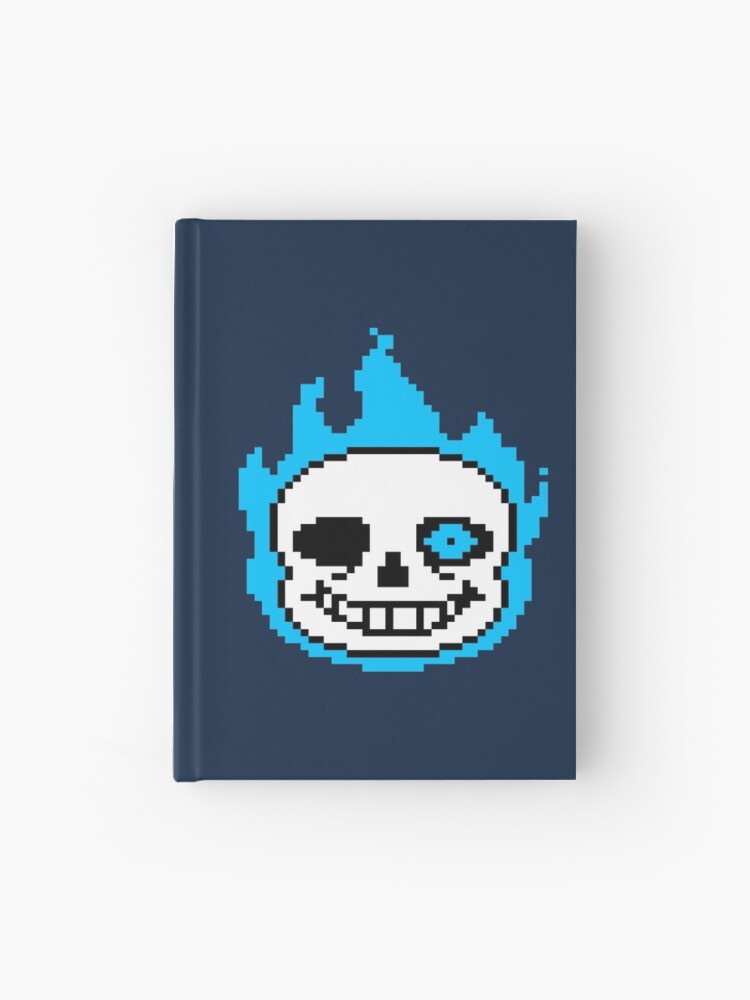 Undertale Sans Pixel Art Hardcover Journal for Sale by Pixel