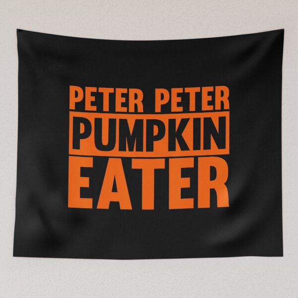 Item preview, Halloween Day Happy Retro Pumpkin Peter Eater Peter designed and sold by RobertGonzano.