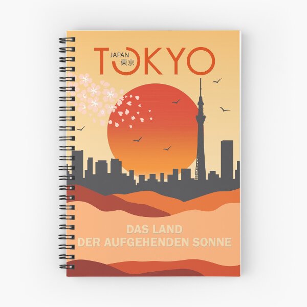 Item preview, Das Land der aufgehenden Sonne - Tokyo Poster designed and sold by FilizDesigner.