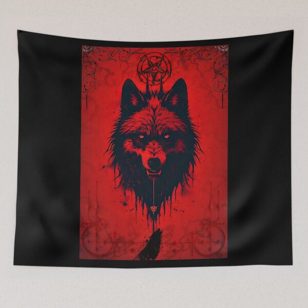 Item preview, Blood Moon Energy – Alpha Wolf Aesthetic designed and sold by Neer arts.