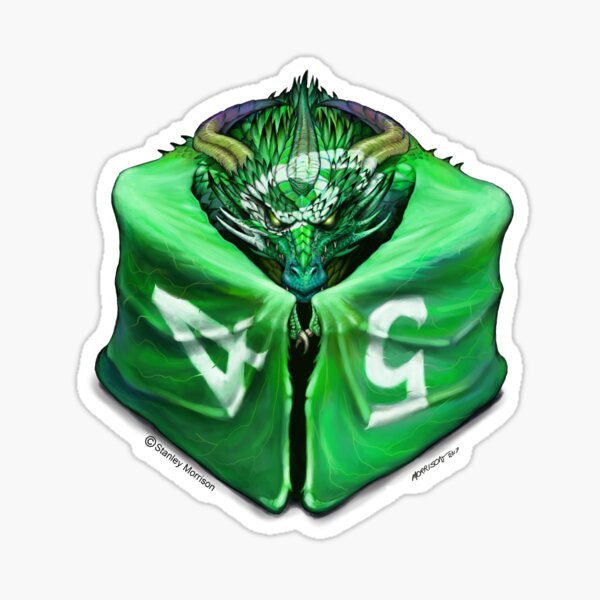 D6 Sticker