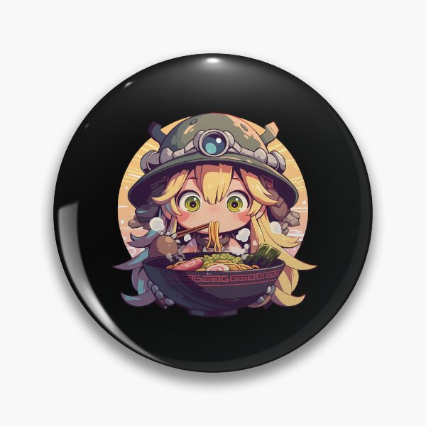 Item preview, Made Abyss Riko Mia Kawaii Ramen Chibi Cute Adventurous Anime Girl Anime designed and sold by Raslbazola.