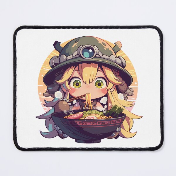 Item preview, Made Abyss Riko Mia Kawaii Ramen Chibi Cute Adventurous Anime Girl Anime designed and sold by Raslbazola.