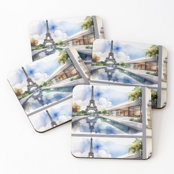 Item preview, The Eiffel Tower on The Ravine  designed and sold by Karen Persephone .