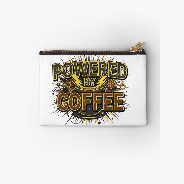 Item preview, powerd by coffee designed and sold by Dailychaos.