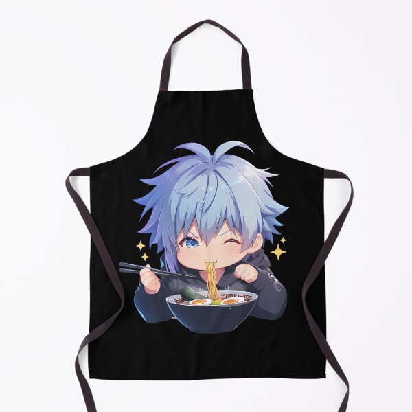 Item preview, Idolish Riku Nanase Idolish7 I7 Kawaii Ramen Chibi Cute Blue Hair Anime Boy Anime designed and sold by Raslbazola.