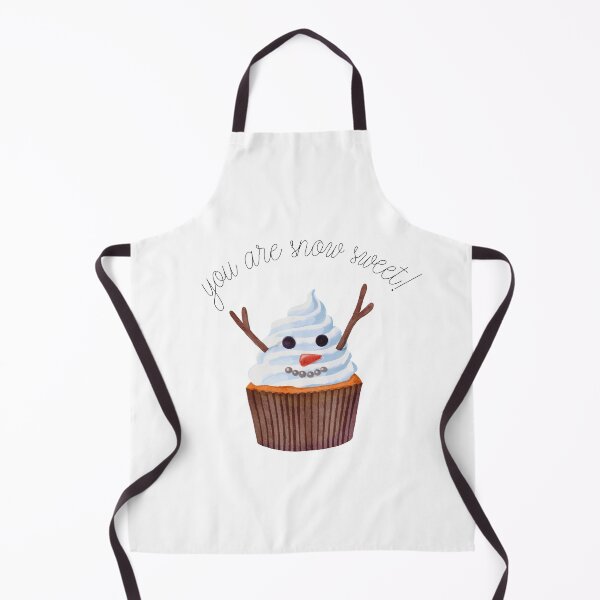 Item preview, You Are Snow Sweet - Cute Snowman Cupcake Illustration designed and sold by PunkLadyPond.