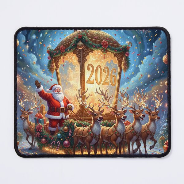 Item preview, Santa Claus brings a new year in 2026 designed and sold by cloud lee.