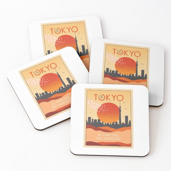 Item preview, El País del Sol Naciente – Póster de Viaje de Tokio designed and sold by FilizDesigner.
