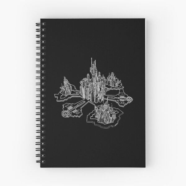 Item preview, Futuristic City Base Line Blueprint designed and sold by cssijcby.