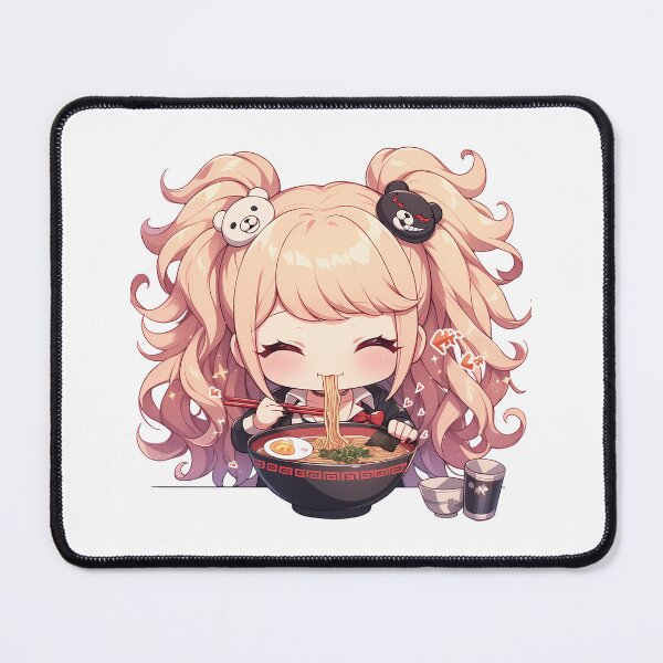Item preview, Junko Enoshima Danganronpa Anime Kawaii Chibi Ramen Smile designed and sold by Raslbazola.