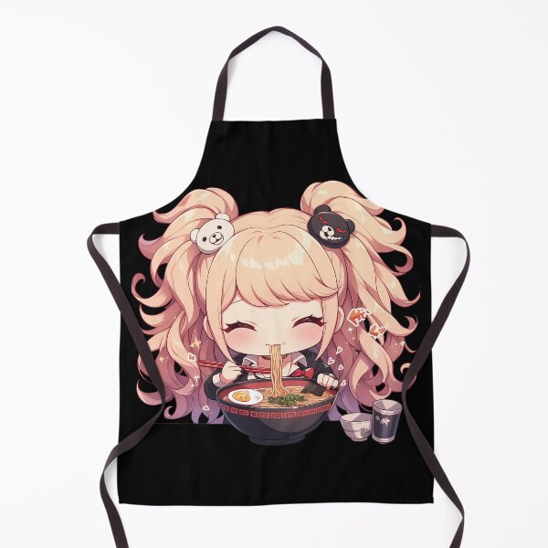 Item preview, Junko Enoshima Danganronpa Anime Kawaii Chibi Ramen Smile designed and sold by Raslbazola.