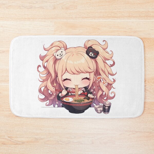 Item preview, Junko Enoshima Danganronpa Anime Kawaii Chibi Ramen Smile designed and sold by Raslbazola.