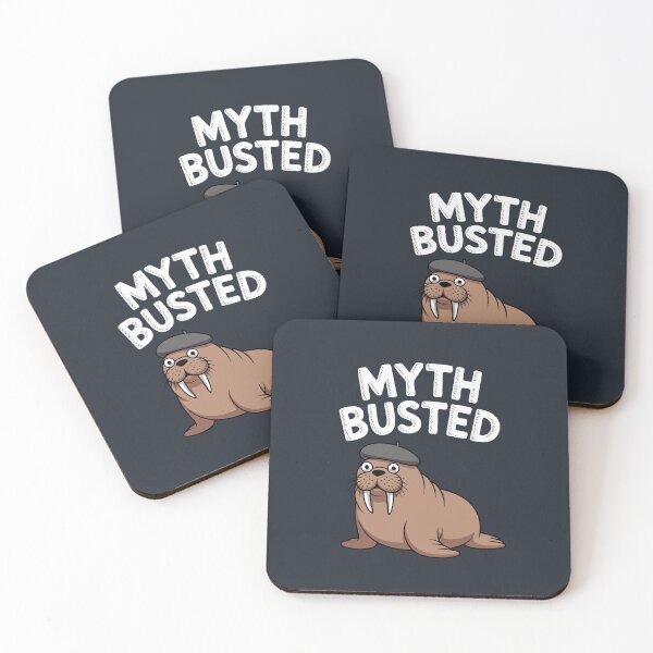 Item preview, Myth Busted Walrus designed and sold by RogueDroid.