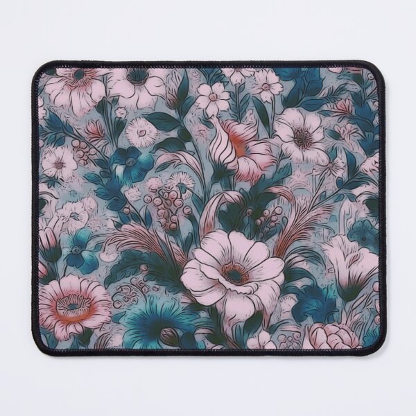 Item preview, Blush Blues Bloom – Romantic Cottagecore Floral in Vintage Watercolor designed and sold by Sersery.