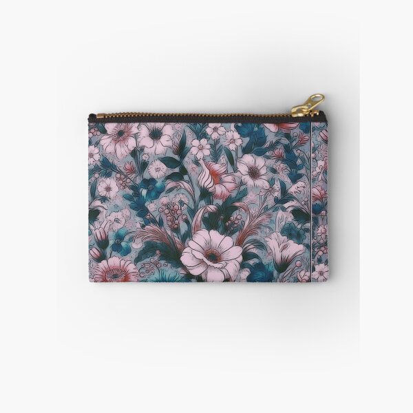 Item preview, Blush Blues Bloom – Romantic Cottagecore Floral in Vintage Watercolor designed and sold by Sersery.