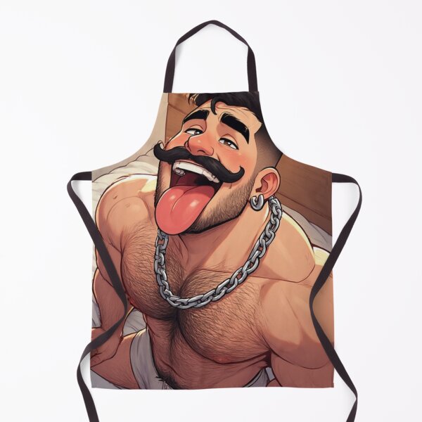 Item preview, Funny Muscular Bear Guy, Good Boy – Gay Pride Cartoon Art designed and sold by eroticmaleart-.