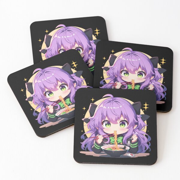 Item preview, Hiiragi Shinoa Seraph Of The End Anime Girl Kawaii Chibi Ramen Delight designed and sold by Raslbazola.