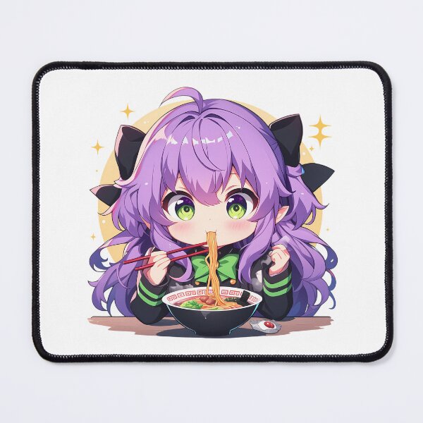Item preview, Hiiragi Shinoa Seraph Of The End Anime Girl Kawaii Chibi Ramen Delight designed and sold by Raslbazola.