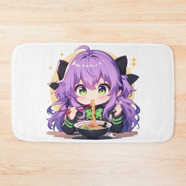 Item preview, Hiiragi Shinoa Seraph Of The End Anime Girl Kawaii Chibi Ramen Delight designed and sold by Raslbazola.