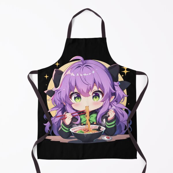 Item preview, Hiiragi Shinoa Seraph Of The End Anime Girl Kawaii Chibi Ramen Delight designed and sold by Raslbazola.