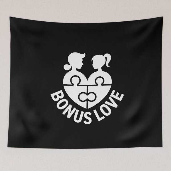 Item preview, Bonus Mom Heart Design - Modern Step Family Love designed and sold by Reichcorp.