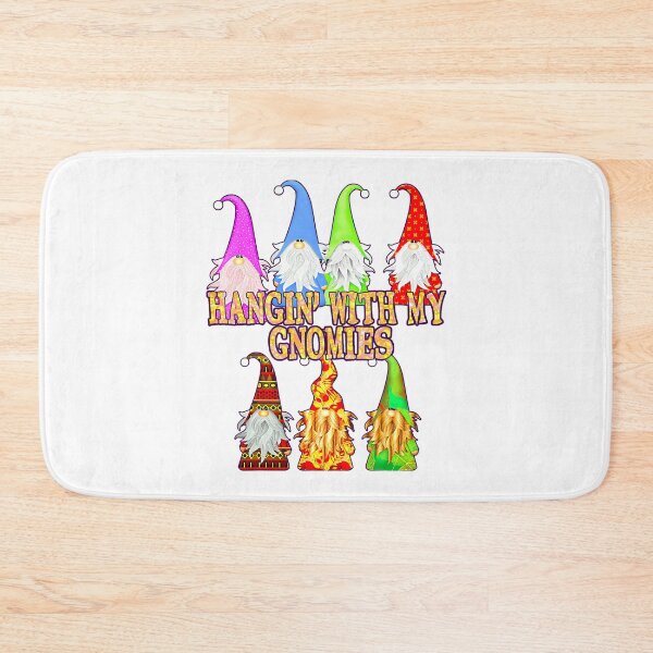 Item preview, With Vintage Holiday Funny Happy My Hangin Quote Gnomies designed and sold by Rackaam777Art.
