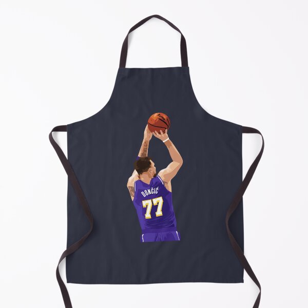 Item preview, Luka Doncic Shot Vector Back Purple Qiangy designed and sold by qiangdade.