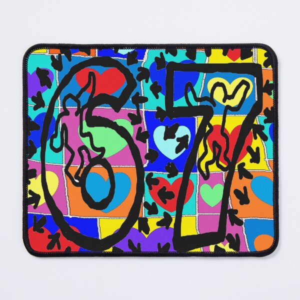 Item preview, 67 hearts  designed and sold by LowEndGraphics.