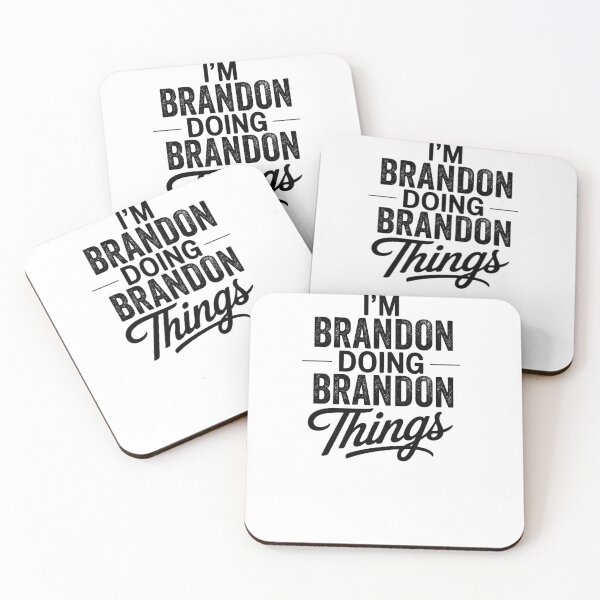 Item preview, I'm Brandon Doing Brandon Things designed and sold by Oussinc.