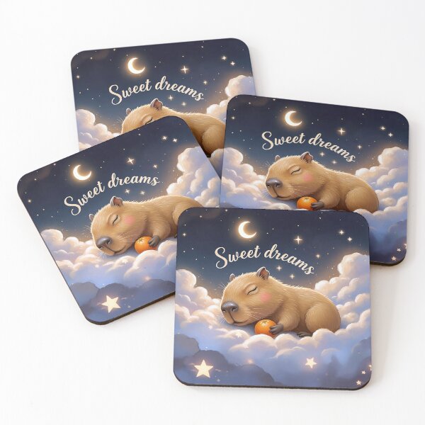 Item preview, Capybara Sweet Dream designed and sold by cloud lee.