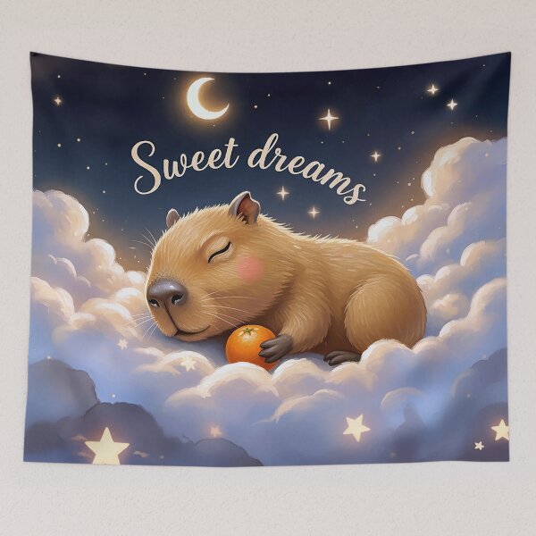 Item preview, Capybara Sweet Dream designed and sold by cloud lee.