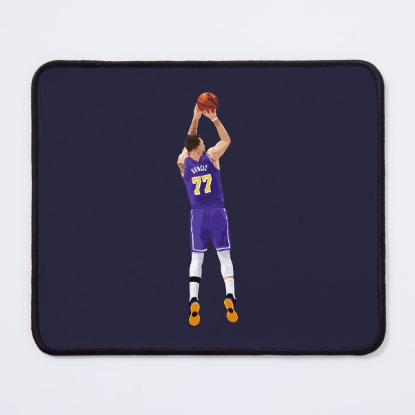 Item preview, Luka Doncic Shot Purple Qiangy designed and sold by qiangdade.