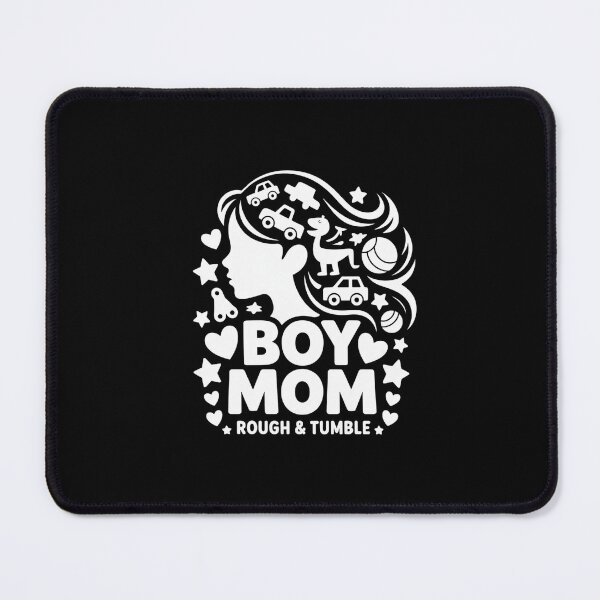 Item preview, Rough & Tumble Boy Mom Pride Tees - Blue Designs designed and sold by Reichcorp.