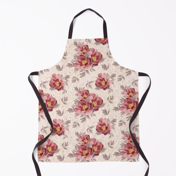 Item preview, Light and Bright Vintage Granny Chic Florals, Peony roses designed and sold by Frostie88.