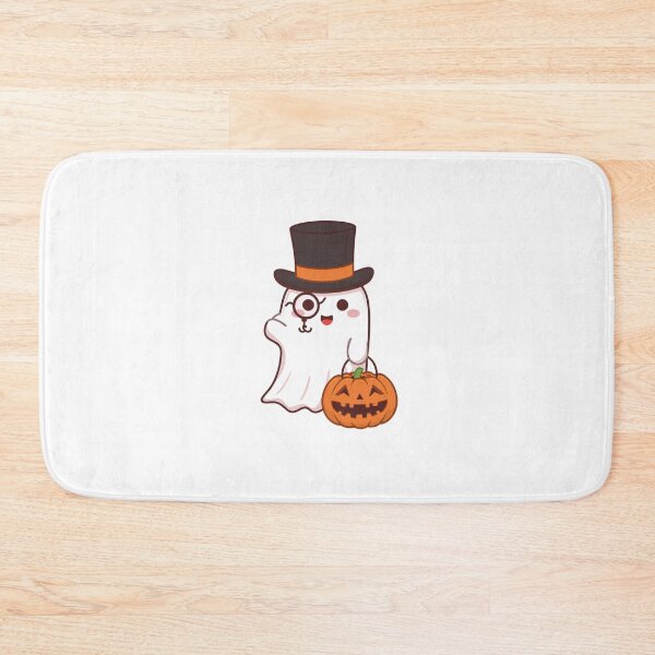 Item preview, holding pumpkin candy bucket designed and sold by Boo-Buddy.