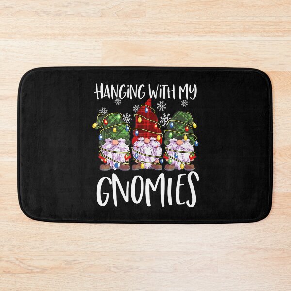 Item preview, Happy With Vintage Funny Quote Holiday My Hangin Gnomies designed and sold by Rackaam777Art.
