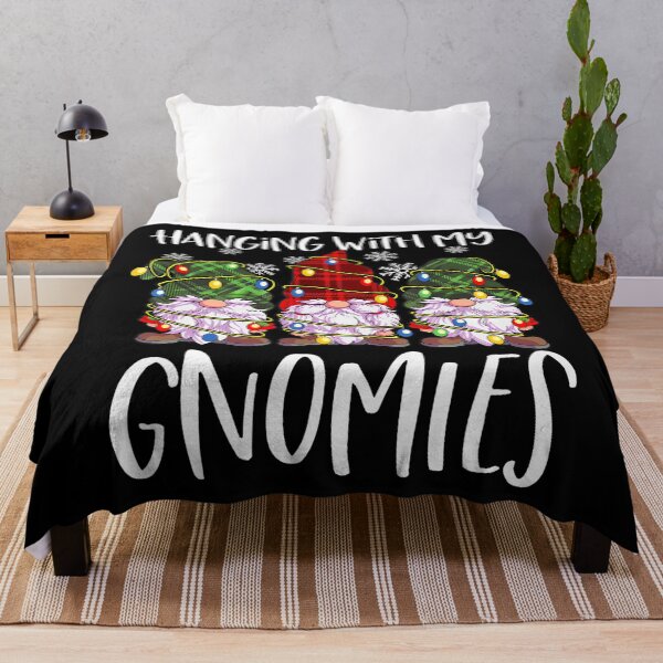 Item preview, Happy With Vintage Funny Quote Holiday My Hangin Gnomies designed and sold by Rackaam777Art.