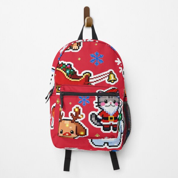 Item preview, Cute Pixel Christmas Pets Sticker Pack designed and sold by MuseAI.